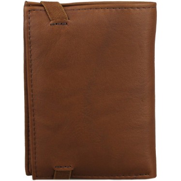 ABBACINO WALLET TIRANT S VERTICAL  COGNAC