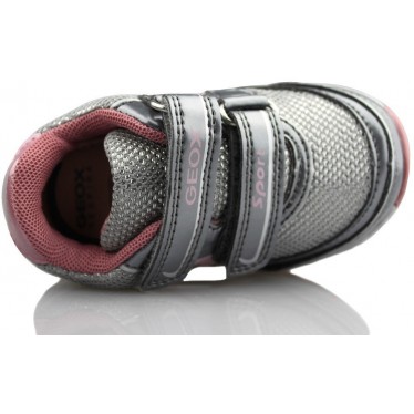 GEOX B DEPORTIVA CHICA LUCES FASHION  PLATA