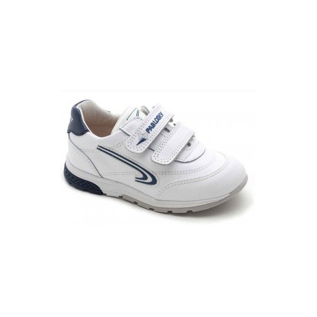 PABLOSKY DEPORTIVA CHICO VELCRO SPORT BLANCO