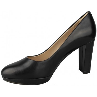 CLARKS KENDRA SIENNA LEATHER  BLACK