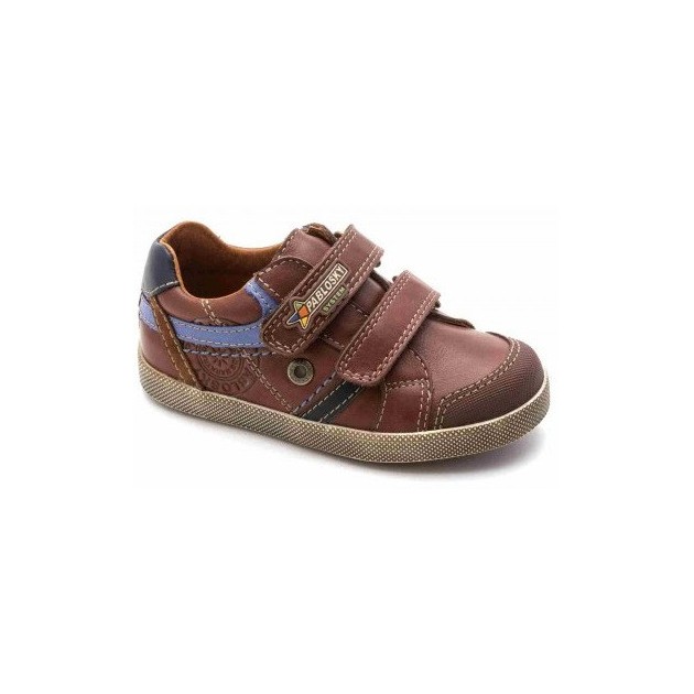 PABLOSKY ZAPATILLA DOBLE VELCRO CASUAL MARRON