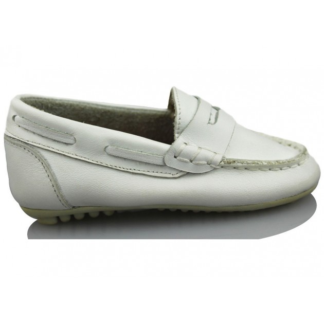 ELFOS MOCASIN BEBE BLANCO