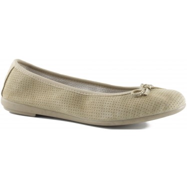 VULLADI SERRAJE MANOLETINAS COMODAS MUJER  BEIGE