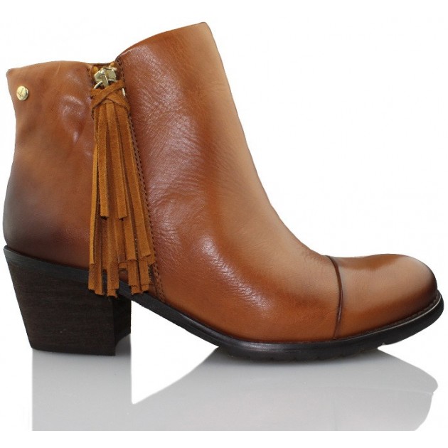 PIKOLINOS ANDORRA BOTIN MUJER COMODO CUERO
