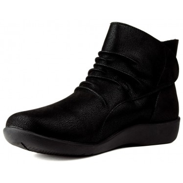 BOTINES CLARKS SILLIAN SWAY W  BLACK