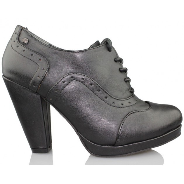 MUSTANG Beute heels  NEGRO