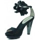 Cafe Noir Heel Sandalen anziehen.  NEGRO