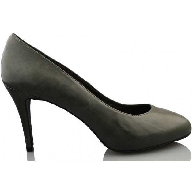 BLACKSMITH PAKO Plattformschuh-Salon GRIS