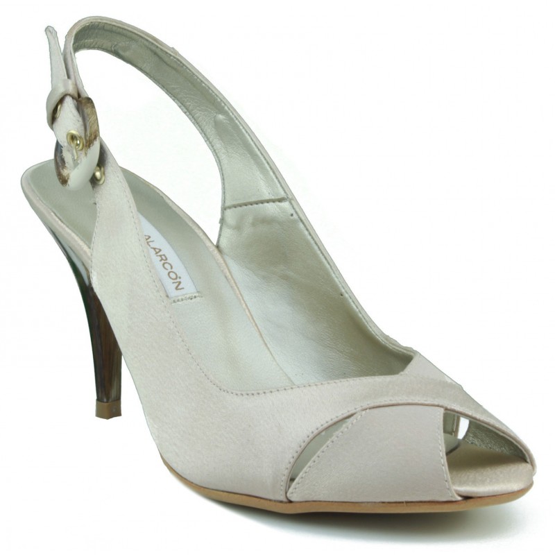 ANGEL ALARCON Parteischuh elegante Frau  BEIGE