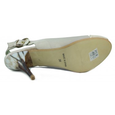 ANGEL ALARCON Parteischuh elegante Frau  BEIGE