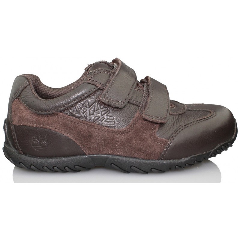 TIMBERLAND LEXINGTON AVENUE FTK DOPPELTER VELCRO SPORT  MARRON