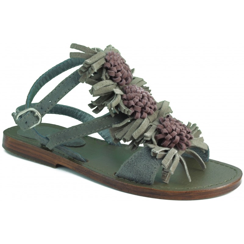 OCA LOCA Sommer Sandale Mädchen  MARRON