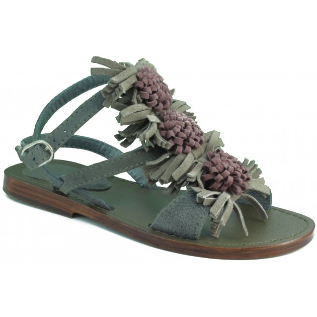 OCA LOCA Sommer Sandale Mädchen MARRON