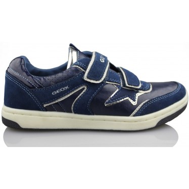 GEOX Schuhe komfortablen Doppelklettsportmädchen  AZUL