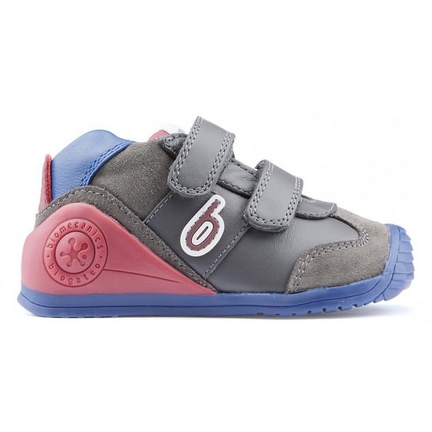 BOTINES BIOMECANICS UNISEX BEBE LANDER GRIS_GREY