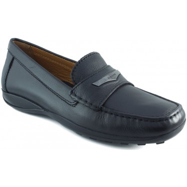 GEOX Damen Mokassin Modell euro2  NEGRO