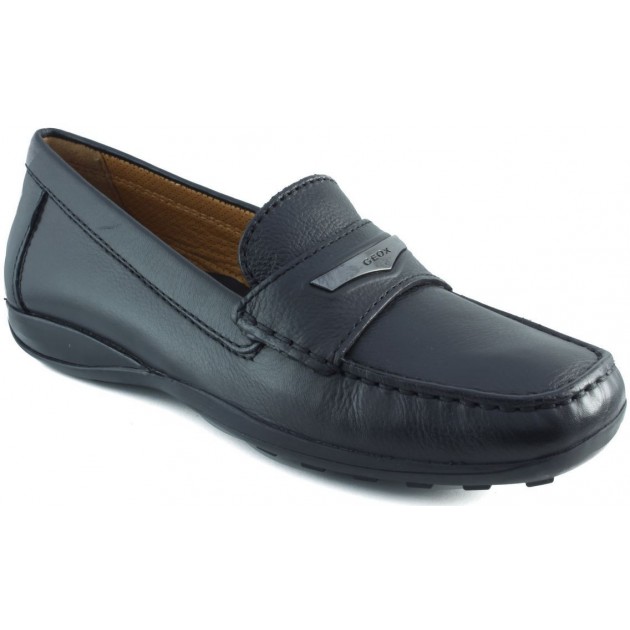 GEOX Damen Mokassin Modell euro2 NEGRO