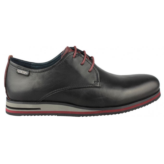 PIKOLINOS LEON SCHUHE CASUAL MEN LEDER 4106 NEGRO
