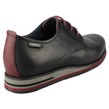 PIKOLINOS LEON SCHUHE CASUAL MEN LEDER 4106  NEGRO