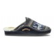 HAUS SLIPPERS NORDIKAS CLASSIC CAB 2502 DEER  NEGRO