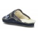 HAUS SLIPPERS NORDIKAS CLASSIC CAB 2502 DEER  NEGRO