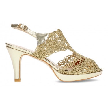 SHOE ELEGANT ANGEL ALARCON  DORADO