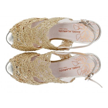 SHOE ELEGANT ANGEL ALARCON  DORADO