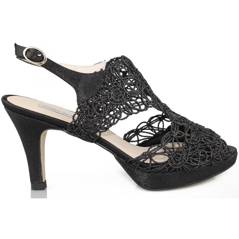 SHOE ELEGANT ANGEL ALARCON  NEGRO