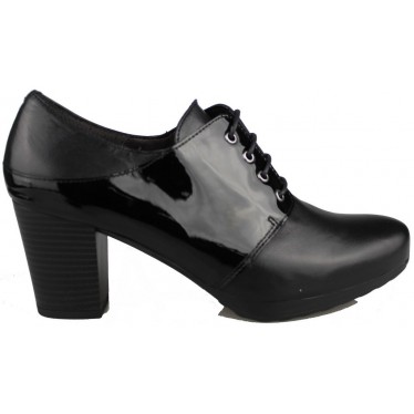 KROC BOTIN ELEGANTE CORDONES NEGRO