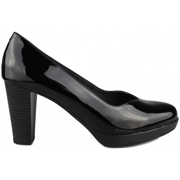 KROC Lackschuh-Salon NEGRO