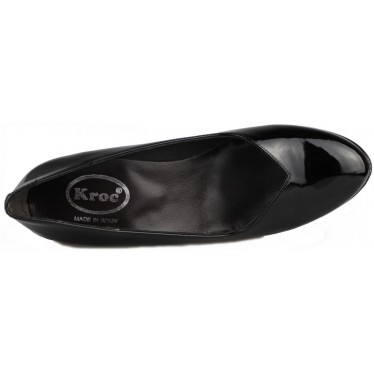 KROC Lackschuh-Salon  NEGRO