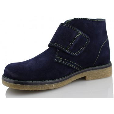 Pablosky Stiefel Kind Klett  AZUL
