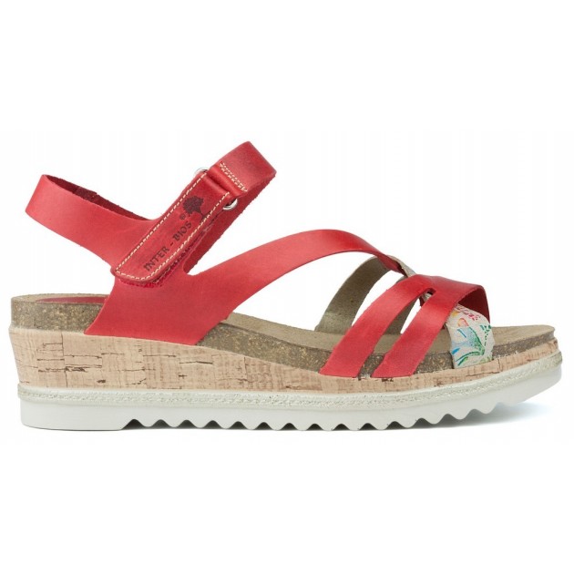 Sandalen Interbios Blume 6545 ROJO Sandalen Interbios Blume 6545 ROJO