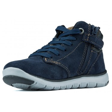 JR XUNDAY Boy GEOX Stiefeletten NAVY_BLACK