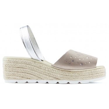 Sandalen mit Keil ARANTXA SERRAJE COMODAS NIQUEL