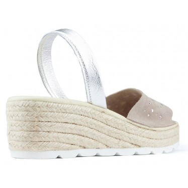 Sandalen mit Keil ARANTXA SERRAJE COMODAS NIQUEL