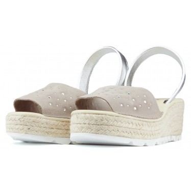 Sandalen mit Keil ARANTXA SERRAJE COMODAS NIQUEL