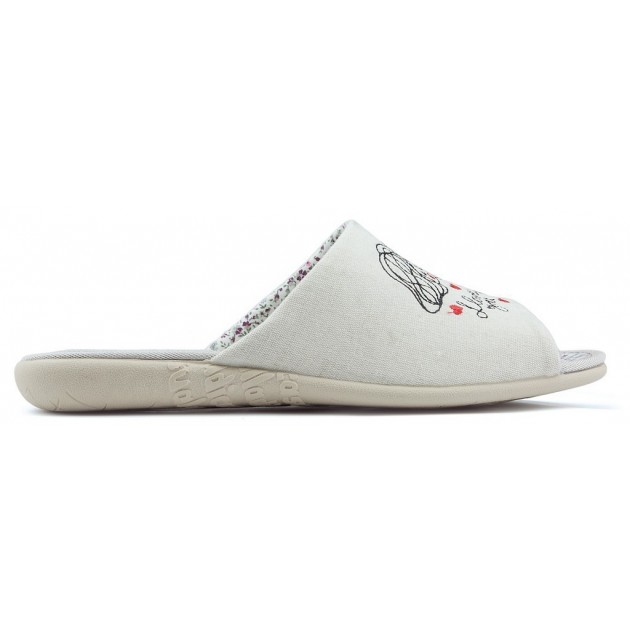 SLIPPERS HAUS VULLADI PAAR MOTO BEIG SLIPPERS HAUS VULLADI PAAR MOTO BEIG