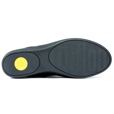 FITFLOP MUK FITFLOP SKATEBOOTIE LEDERSTIEFELUK BLACK