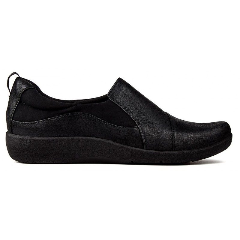 SCHUHE CLARKS SILLIAN PEACE M BLACK