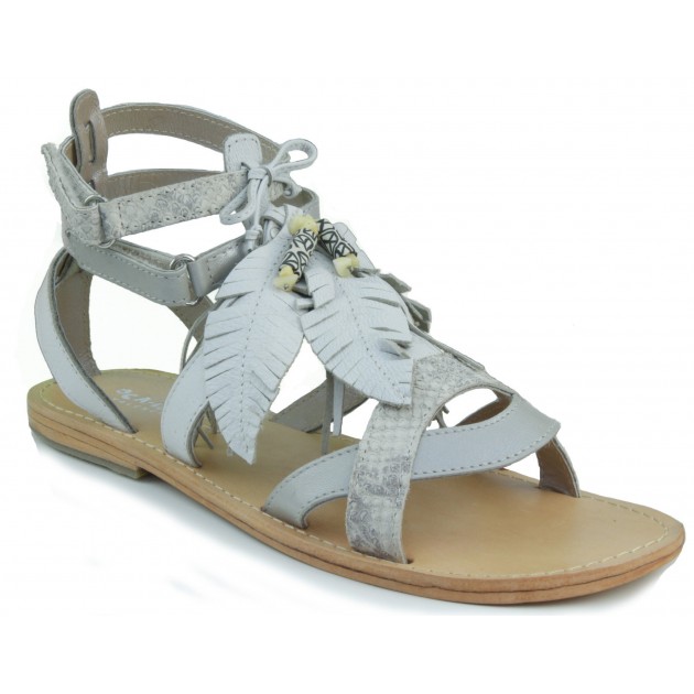OCA LOCA Mädchen Sandale weißen Steinen BEIGE OCA LOCA Mädchen Sandale weißen Steinen BEIGE