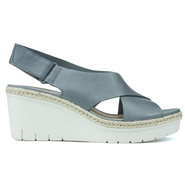 CLARKS PALM GLÜHEN SANDALEN GREY CLARKS PALM GLÜHEN SANDALEN GREY
