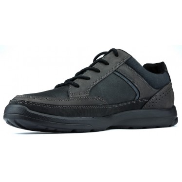 Rockport Welker Casual Schnürschuhe NEGRO