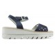 CALLAGHAN LANGER STRAND FRISCHE SANDALEN NAVY