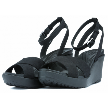 SANDALIAS CROCS LEIGH 2 KREUZGURT 204950 NEGRO