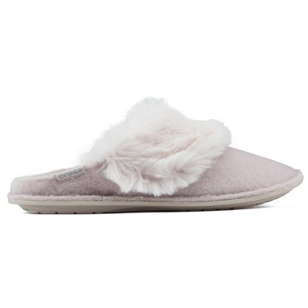 Hausschuhe CROCS CLASSIC LUXE SLIPPER ROSE_DUST Hausschuhe CROCS CLASSIC LUXE SLIPPER ROSE_DUST