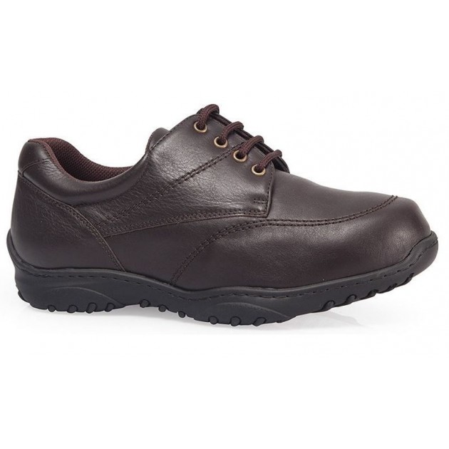 SCHUHE CALZAMEDI DIABETIC M 2143 MARRON SCHUHE CALZAMEDI DIABETIC M 2143 MARRON