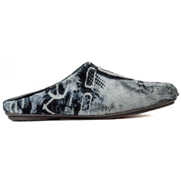 SCHUHE VULLADI HAUS GESCHLOSSENER MANN GRIS