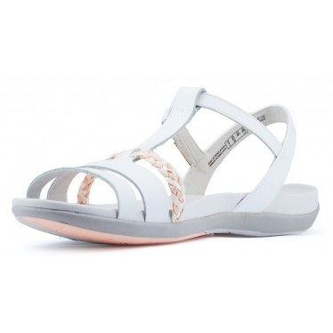 Sandalen CLARKS UNSTRUCTURED TEALITE WHITE