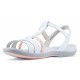 Sandalen CLARKS UNSTRUCTURED TEALITE WHITE